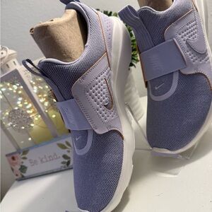 Nike Purple Sneakers with Mesh Upper and Cushioning